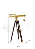2.25" X 17.5" X 26" Telescope With Stand - Homeroots