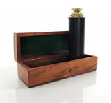 1.5" X 15" X 1.5" Handheld Telescope In Wood Box - Homeroots