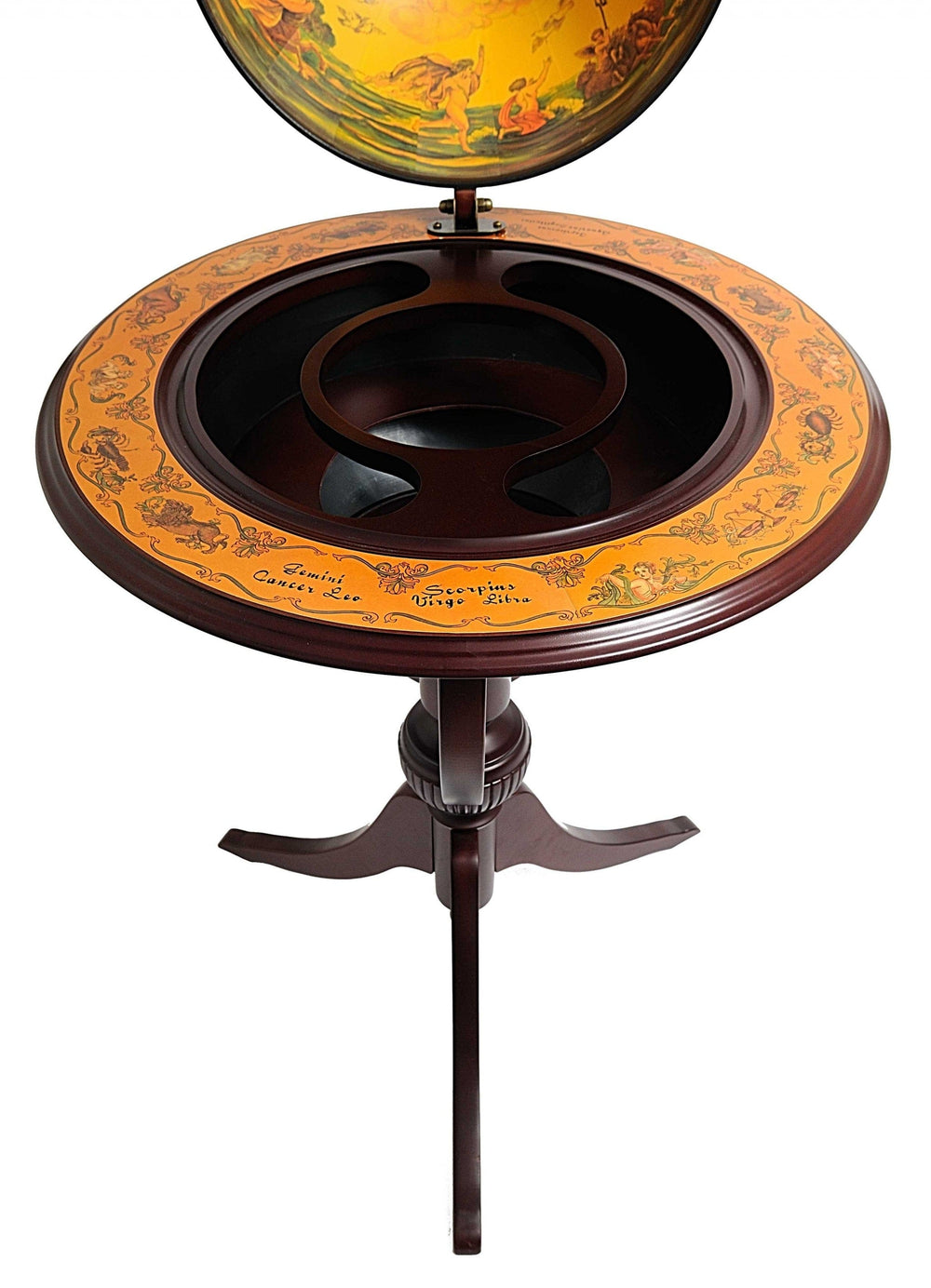 26" X 26" X 45" Globe Bar 3 Legs - Homeroots - Flyclothing LLC