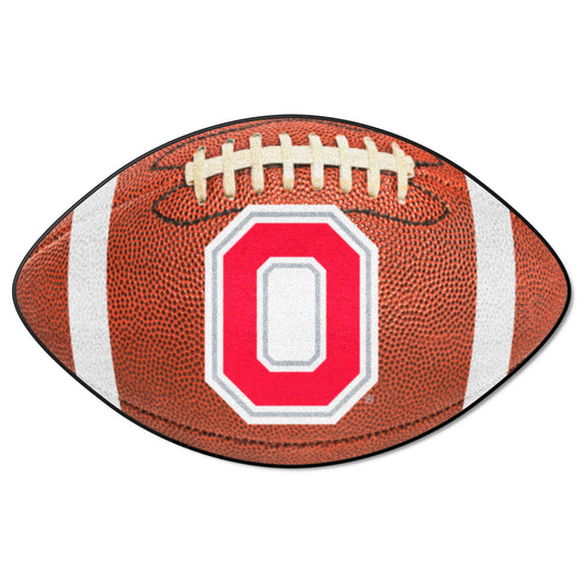 Ohio State Buckeyes Football Rug - 20.5in. x 32.5in. - Ohio State