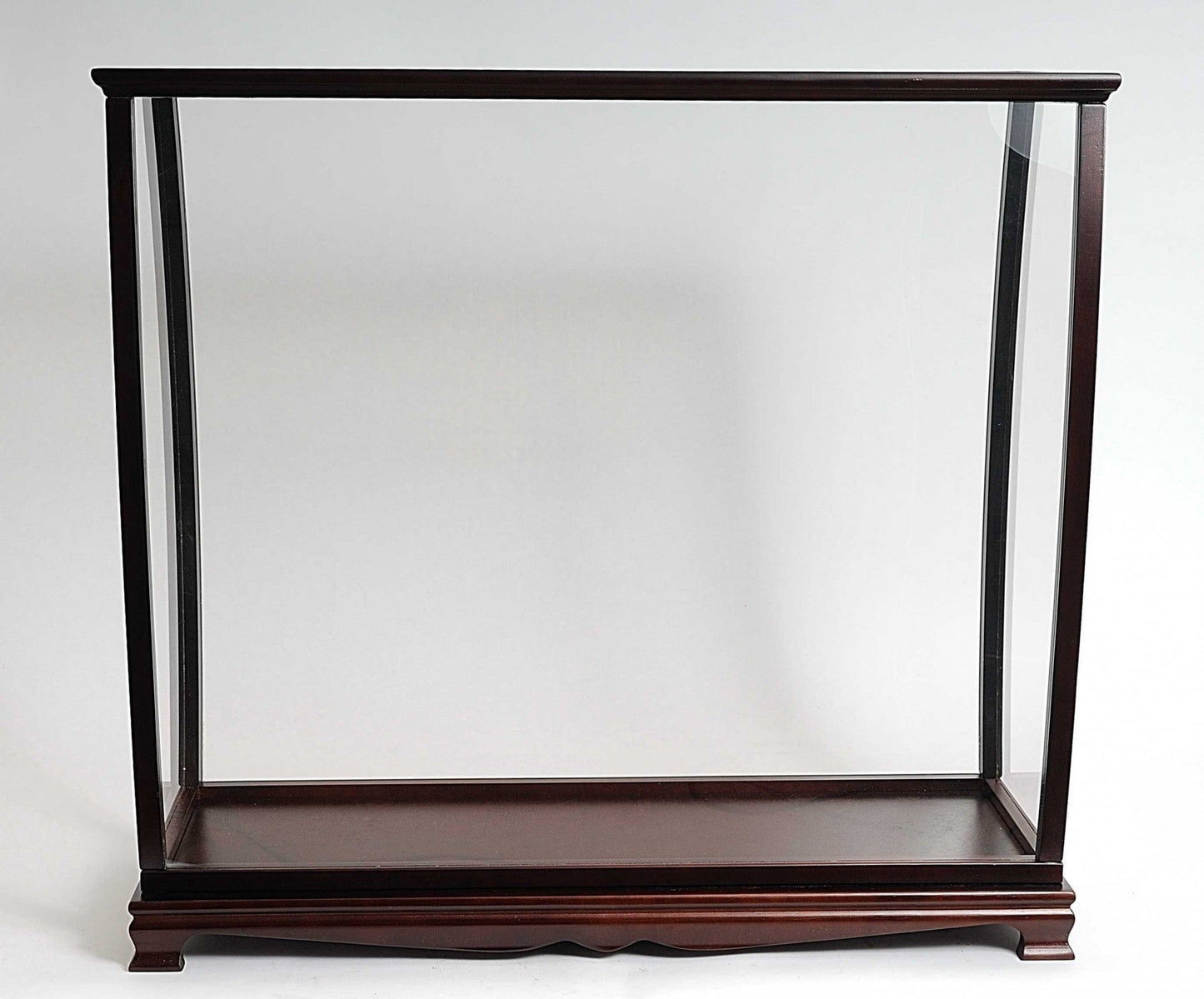 40" Dark Brown Solid Wood Frame Display Stand - Homeroots - Flyclothing LLC