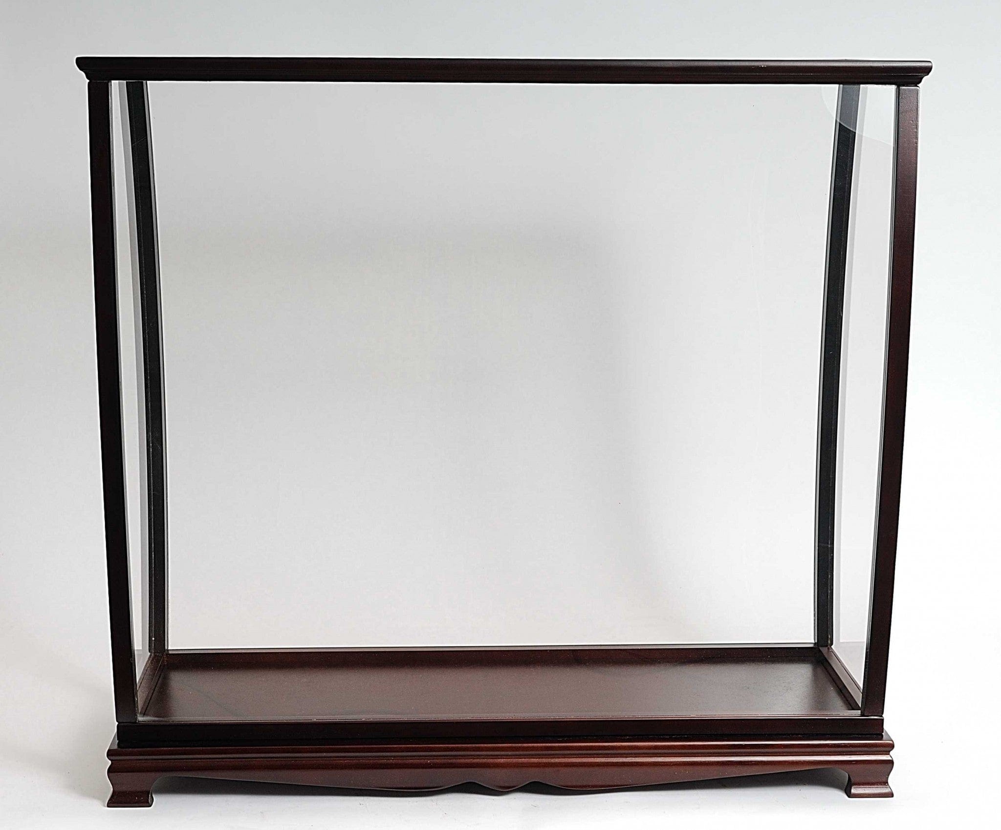 40" Dark Brown Solid Wood Frame Display Stand - Homeroots - Flyclothing LLC