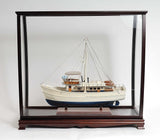 40" Dark Brown Solid Wood Frame Display Stand - Homeroots - Flyclothing LLC