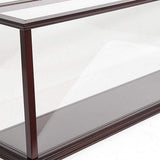 39" Dark Brown Glass Standard Display Stand - Homeroots - Flyclothing LLC
