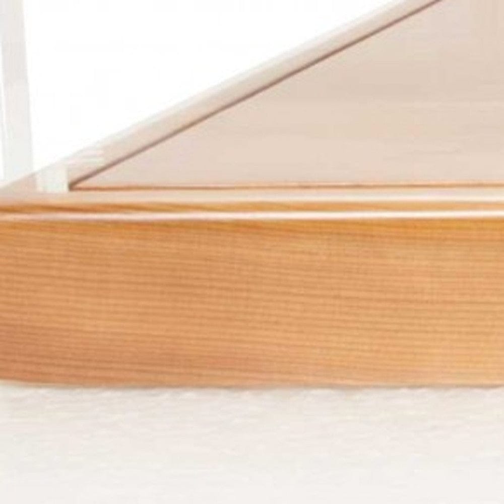 28" Wood Brown Glass Standard Display Stand - Homeroots - Flyclothing LLC