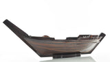 5.5" X 27" X 8.5" Dhow Boatsushi Tray - Homeroots