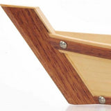 17" Natural and Brown Wood Sushi Boat Serving Tray - Homeroots - Flyclothing LLC