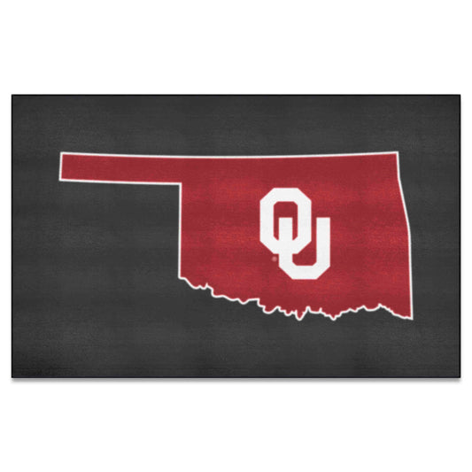 Oklahoma Sooners Ulti-Mat Rug - 5ft. x 8ft. - Oklahoma