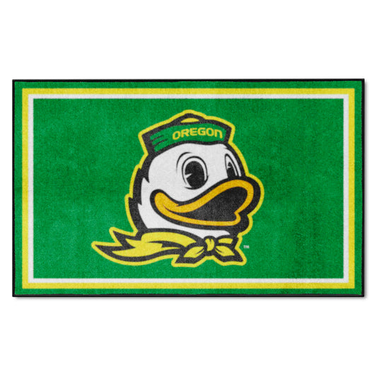 Oregon Ducks 4ft. x 6ft. Plush Area Rug - Oregon