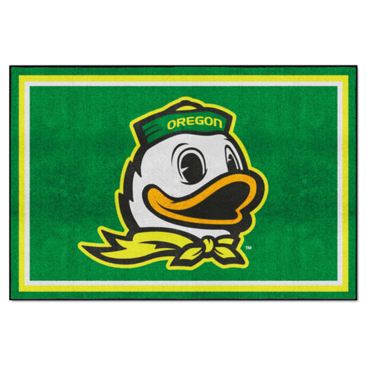 Oregon Ducks 5ft. x 8 ft. Plush Area Rug - Oregon