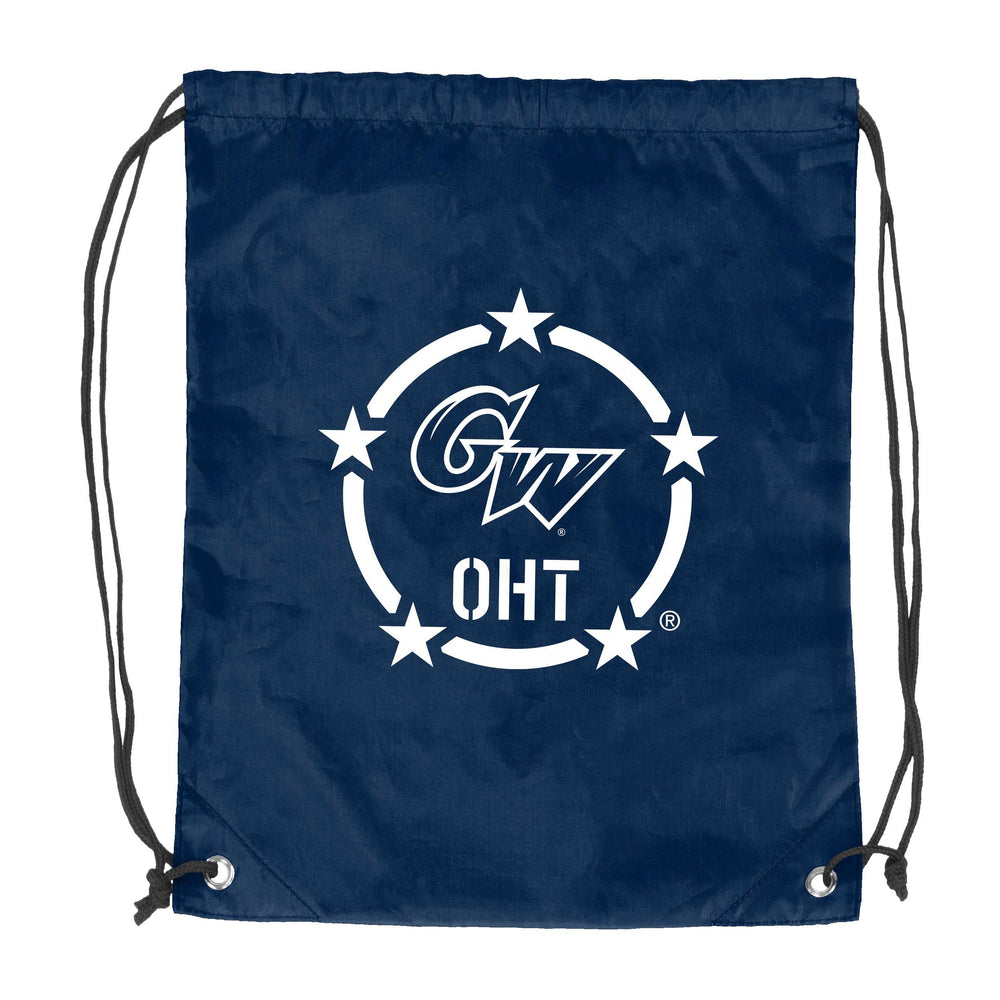 George Washington University Navy Cruise Backsack f/ OHT CoBrand - Logo Brands - Flyclothing LLC