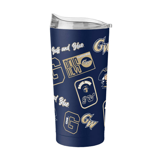 George Washington 20oz Dreamweave Powder Coat Tumbler - Logo Brands - Flyclothing LLC