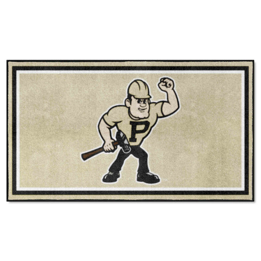 Purdue Boilermakers 3ft. x 5ft. Plush Area Rug - Purdue