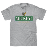 Mickey's Malt Liquor Beer T-Shirt - Athletic Heather Gray