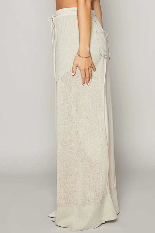 POL Drawstring Wide Leg Pants - Trendsi - Flyclothing LLC