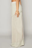 POL Drawstring Wide Leg Pants - Trendsi