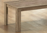 Set of Three 44" Taupe Coffee Table - Homeroots - Flyclothing LLC