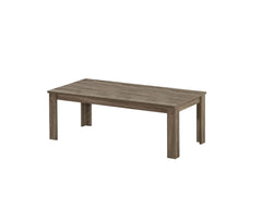 Set of Three 44" Taupe Coffee Table - Homeroots