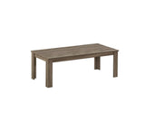 Set of Three 44" Taupe Coffee Table - Homeroots