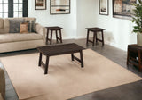 Set of Three 36" Espresso Coffee Table - Homeroots - Flyclothing LLC