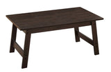 Set of Three 36" Espresso Coffee Table - Homeroots - Flyclothing LLC