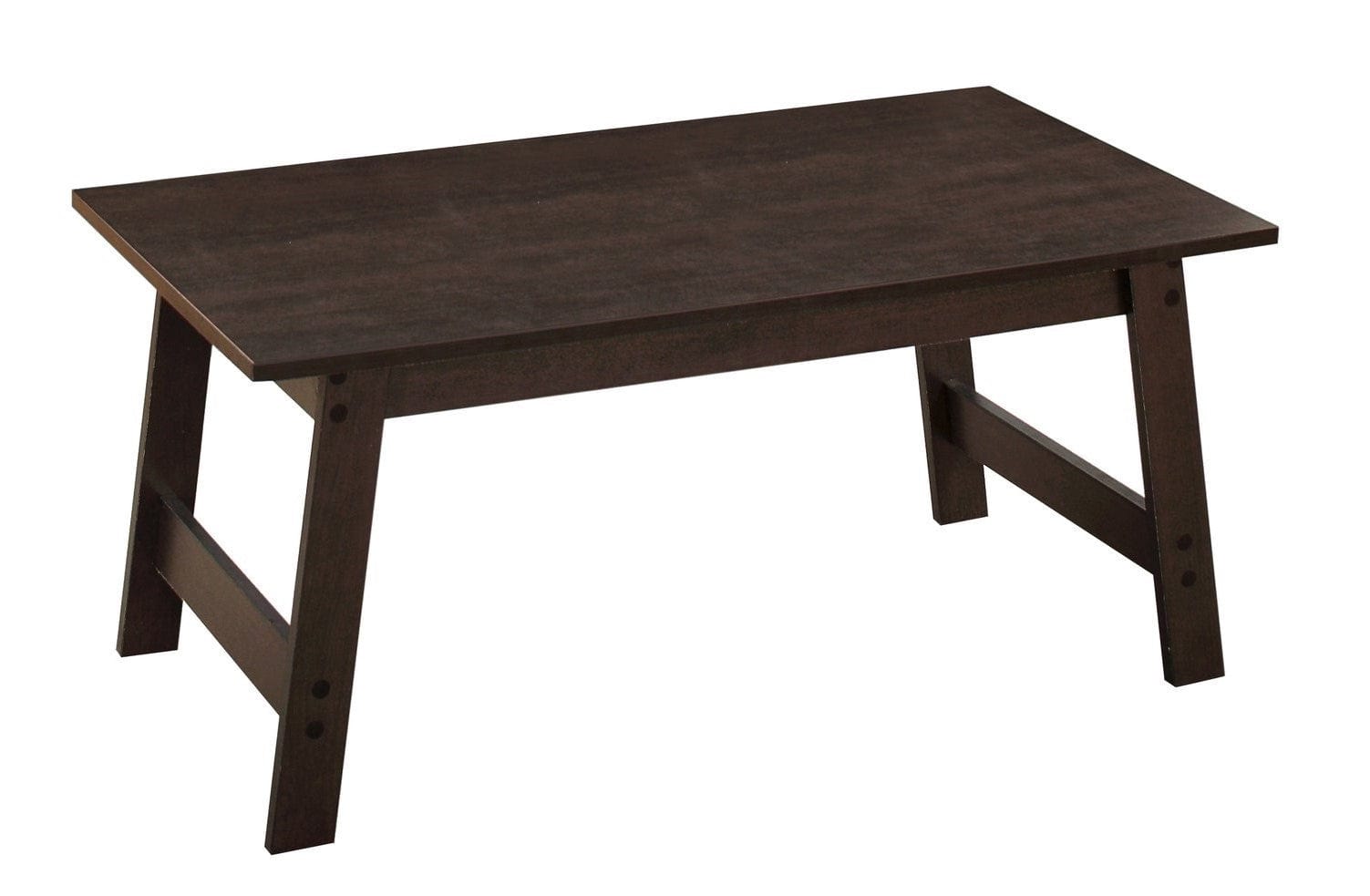 Set of Three 36" Espresso Coffee Table - Homeroots - Flyclothing LLC