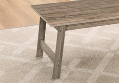 Set of Three 36" Taupe Coffee Table - Homeroots