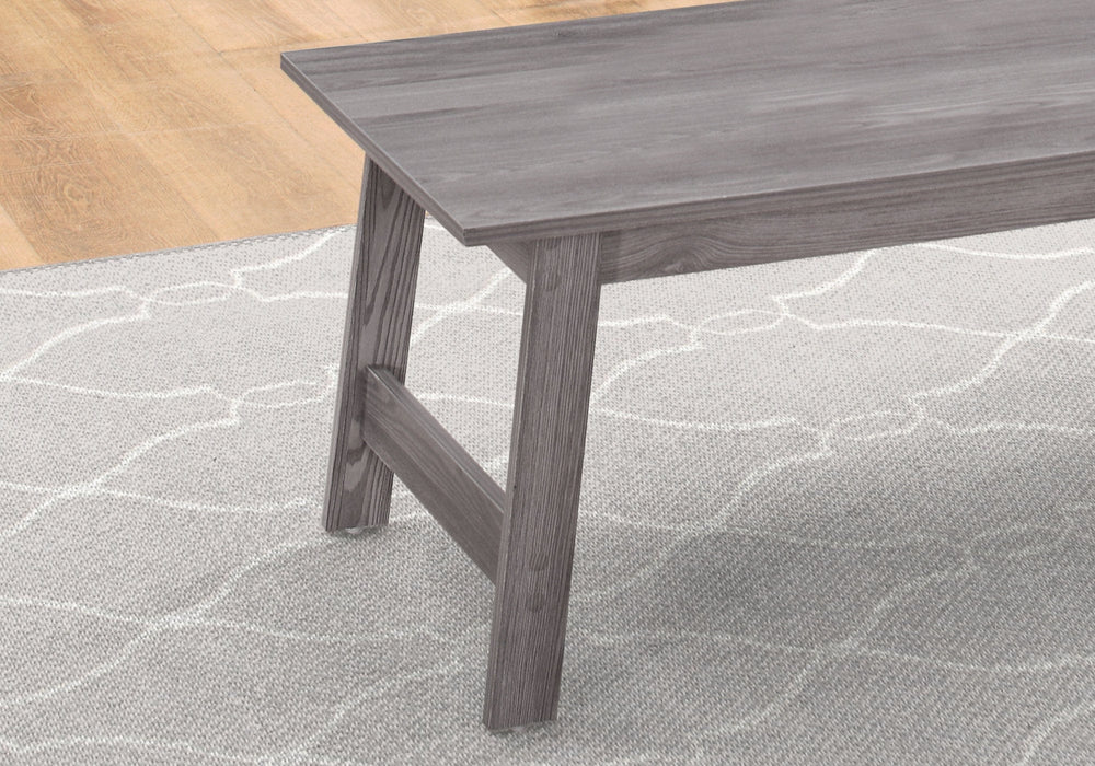 Set of Three 36" Gray Coffee Table - Homeroots - Flyclothing LLC