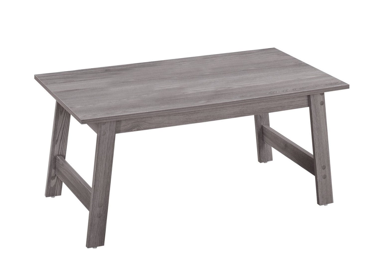 Set of Three 36" Gray Coffee Table - Homeroots