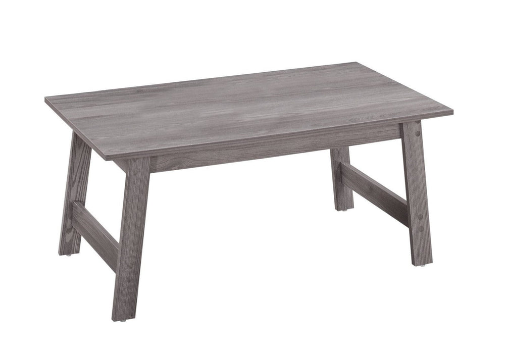 Set of Three 36" Gray Coffee Table - Homeroots - Flyclothing LLC