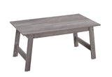 Set of Three 36" Gray Coffee Table - Homeroots