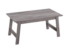 Set of Three 36" Gray Coffee Table - Homeroots