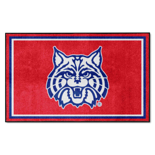 Arizona Wildcats 4ft. x 6ft. Plush Area Rug - Arizona