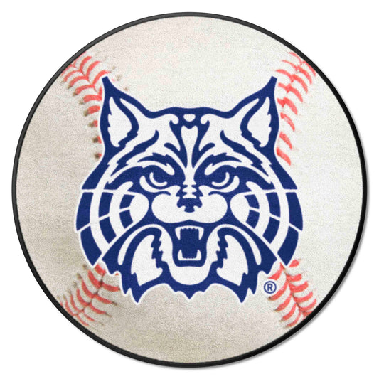 Arizona Wildcats Baseball Rug - 27in. Diameter - Arizona