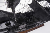 6.5" X 20" X 19"Black Pearl Pirate Ship - Homeroots