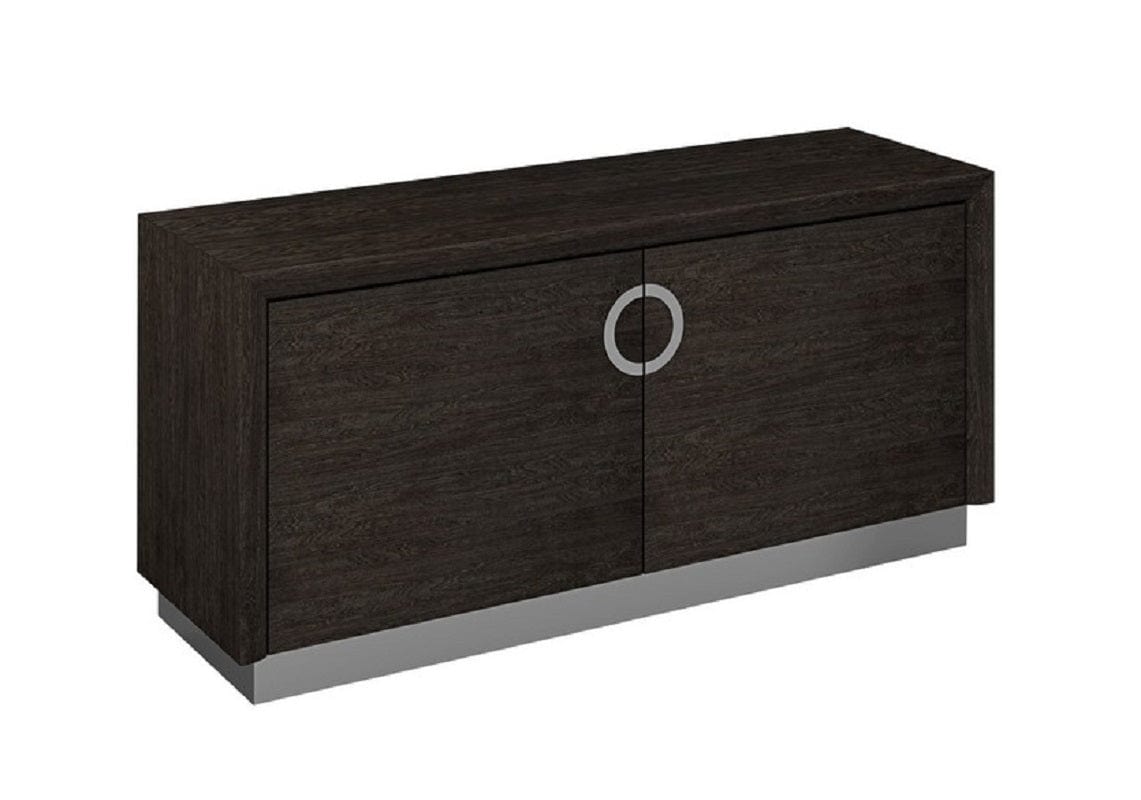 72" Gray Buffet Table with Two Doors - Homeroots - Flyclothing LLC