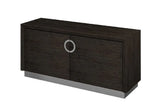 72" Gray Buffet Table with Two Doors - Homeroots - Flyclothing LLC