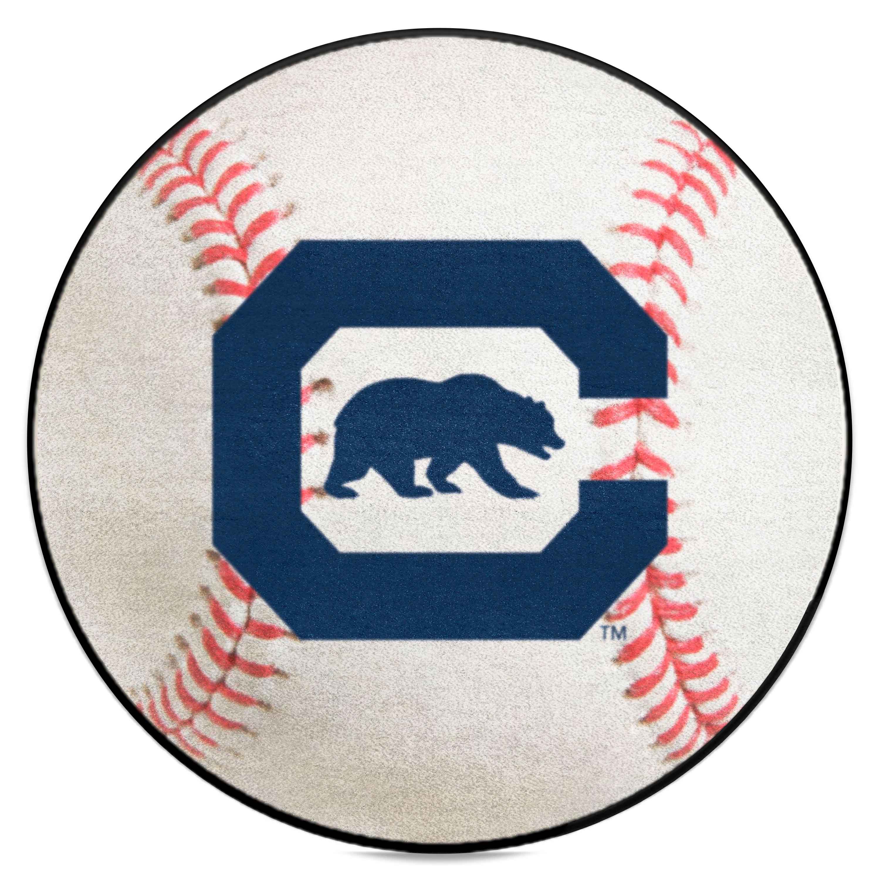 Cal Golden Bears Baseball Rug - 27in. Diameter - Cal