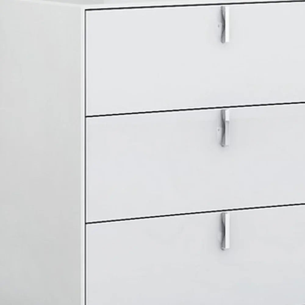 62" X 19" X 30" White Dresser - Homeroots - Flyclothing LLC