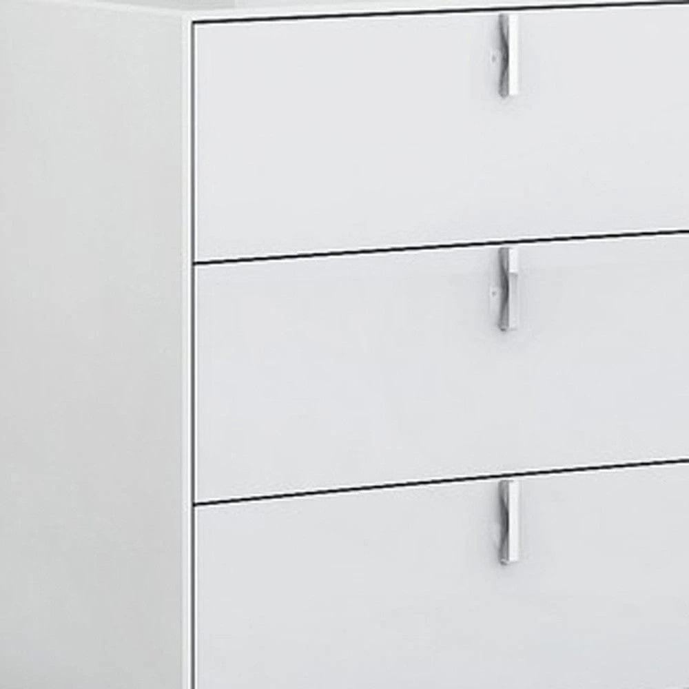 62" X 19" X 30" White  Dresser - Homeroots