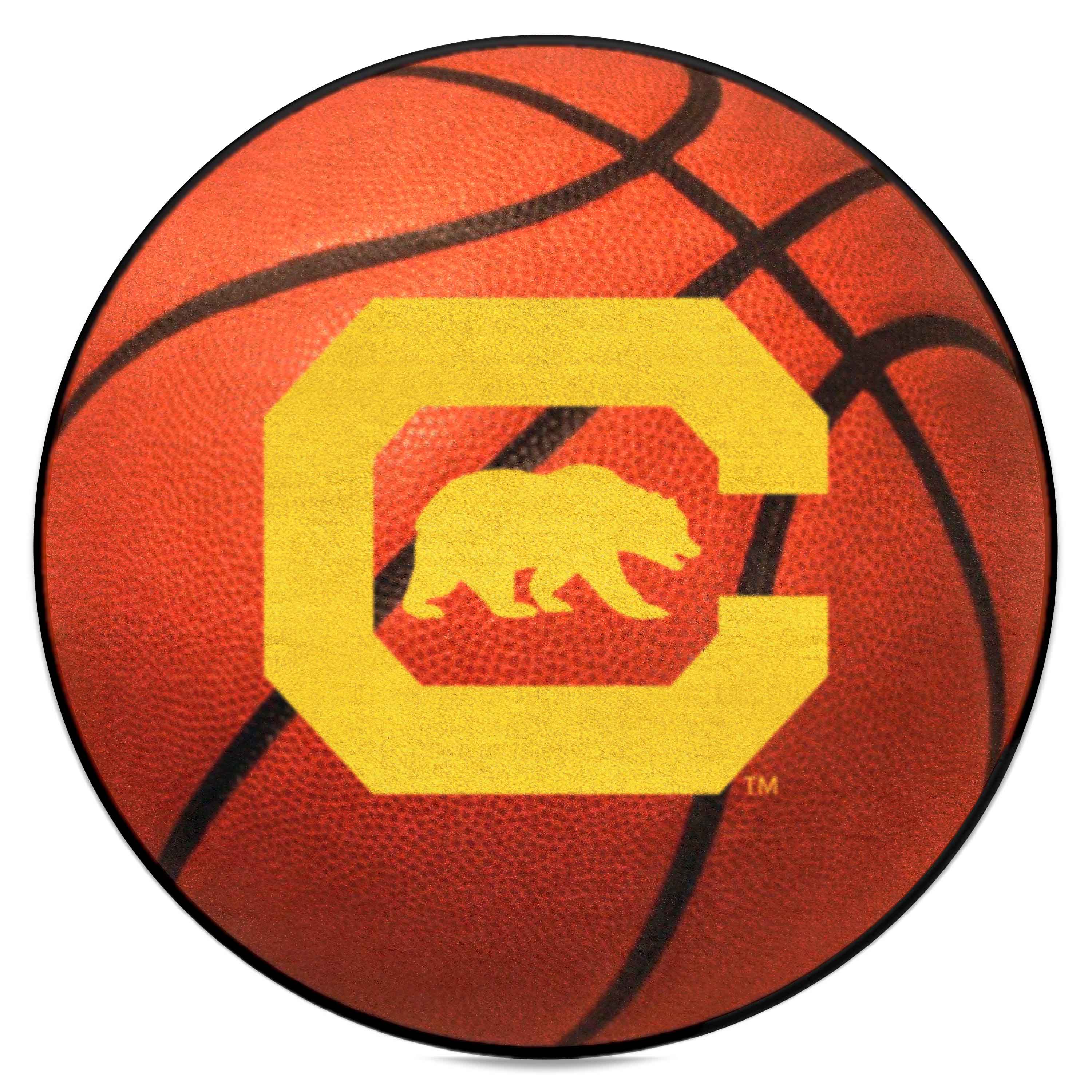 Cal Golden Bears Basketball Rug - 27in. Diameter - Cal