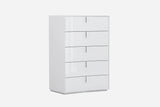 31 X 16" X 44" White  Chest - Homeroots