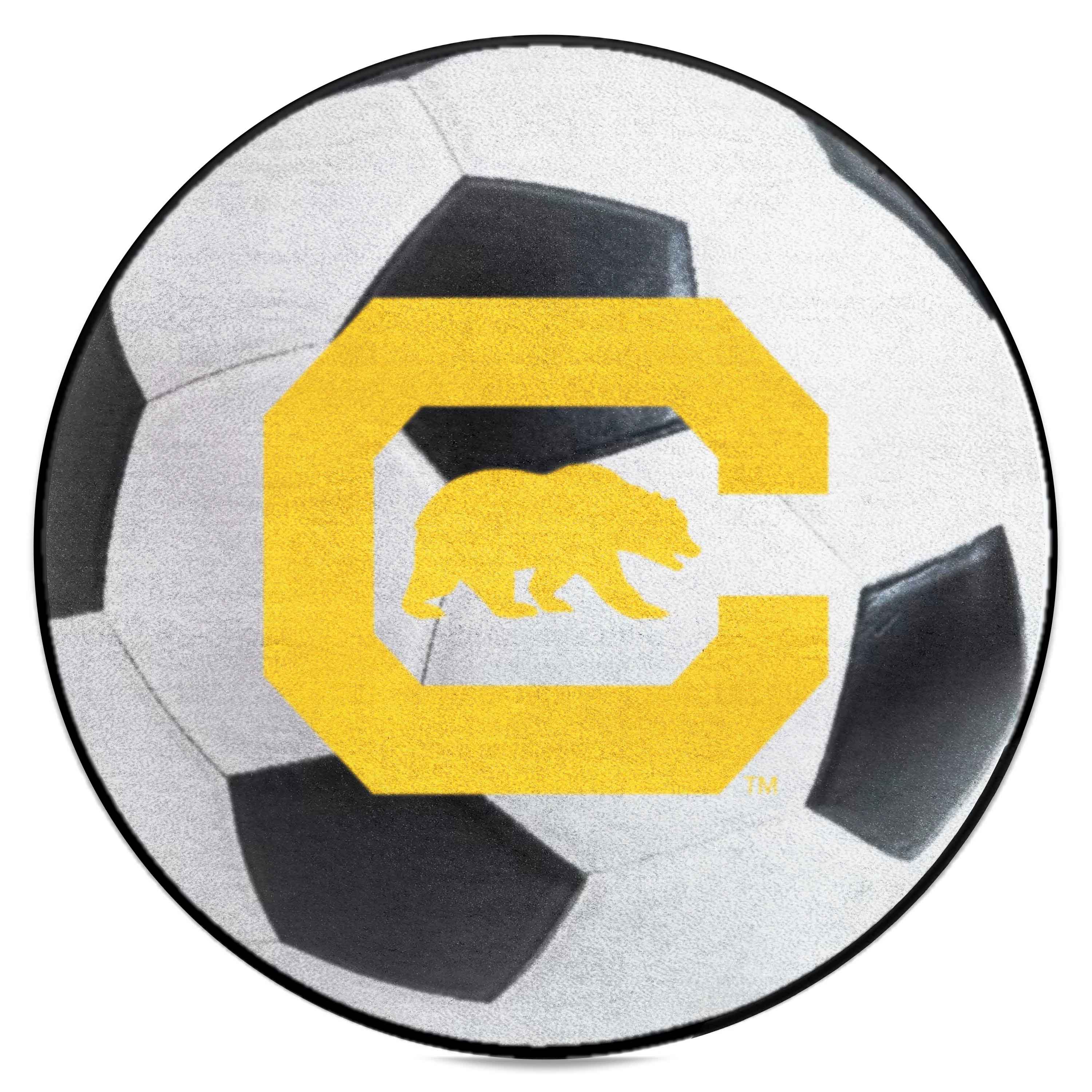 Cal Golden Bears Soccer Ball Rug - 27in. Diameter - Cal