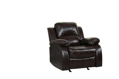 36" X 38" X 40" Brown  Chair - Homeroots