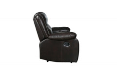 42" Brown  Reclining Chair - Homeroots