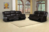 Two Piece Indoor Brown Microsuede Five Person Seating Set - Homeroots - Flyclothing LLC