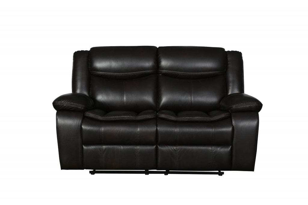 Two Piece Indoor Brown Microsuede Five Person Seating Set - Homeroots - Flyclothing LLC