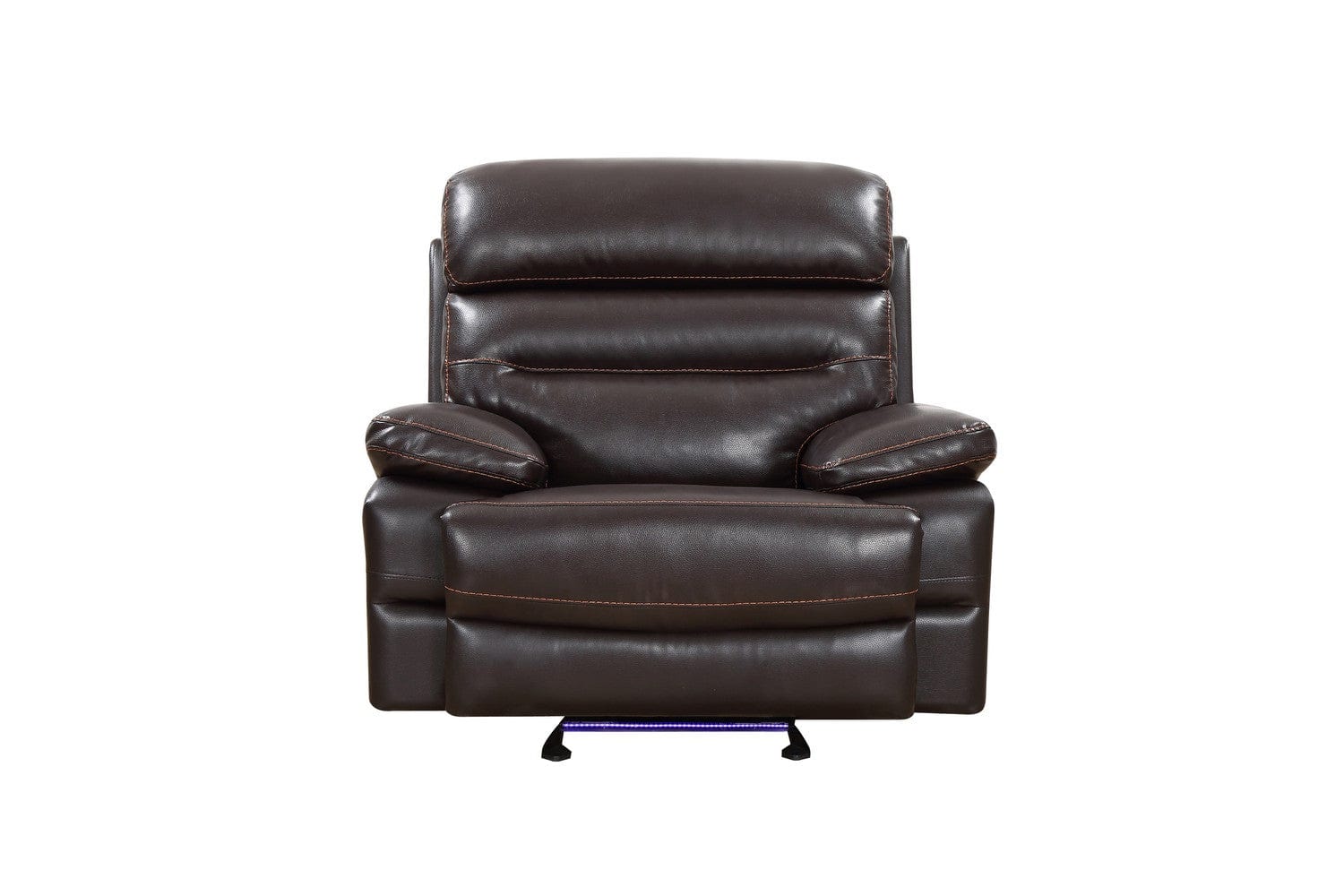 43" X 40" X 41" Brown  Power Reclining Chair - Homeroots