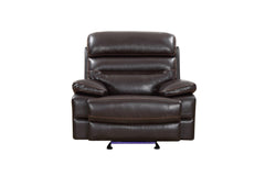 43" X 40" X 41" Brown  Power Reclining Chair - Homeroots