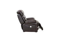 43" X 40" X 41" Brown  Power Reclining Chair - Homeroots